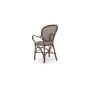 Sika-Design Rossini armchair, Brown (rattan), view 6