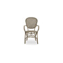 Sika-Design Rossini stolica s naslonima za ruke, Taupe (ratan), pogled 5