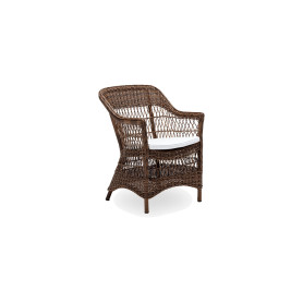 Sika-Design Charlot Exterior sedia, Marrone (ALU)