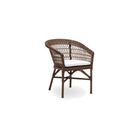 Sika-Design Emma Exterior stol, Rjava (ALU)