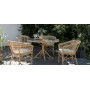 Sika-Design Emma Exterior stolica, Prirodna (ALU), ambijent 2