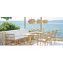 Sika-Design Piano Exterior armchair, Natural (ALU), ambient 2