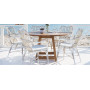 Sika-Design Margret Exterior chair, Dove white (ALU), ambient