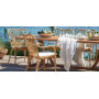 Sika-Design Margret Exterior sedia, Naturale (ALU), ambientazione
