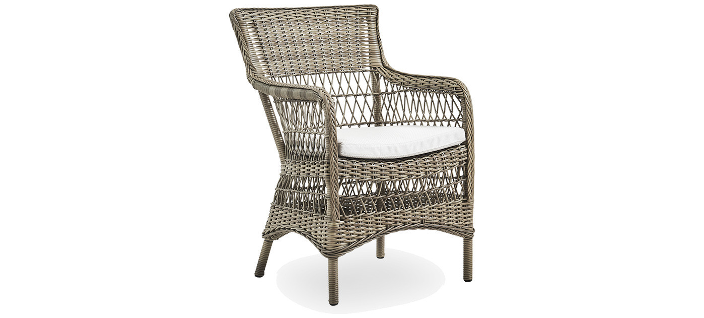 Sika-Design Marie Exterior armchair, Antique (ALU)