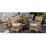 Sika-Design Marie Exterior stolica s naslonima za ruke, Prirodna (ALU), ambijent 2