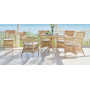 Sika-Design Marie Exterior Stuhl, Natur (ALU), Ambiente 2