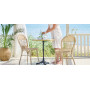 Sika-Design Ofelia Exterior Stuhl, Natur (ALU), Ambiente