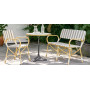 Sika-Design Franco Albini Bistro Exterior klupa za 2 osobe, ambijent 2