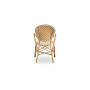 Sika-Design Isabell Exterior armchair, Almond (ALU), Chevron ivory & honey, view 3