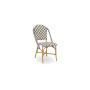 Sika-Design Sofie Exterior stol, Mandljeva (ALU), Starweave slonokoščena, mornarsko modra in cappuccino