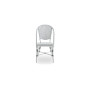 Sika-Design Sofie Exterior stolica, Bijela (ALU), Bijela s cappuccino točkom, pogled 3