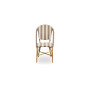 Sika-Design Sofie Exterior Stuhl, Mandel (ALU), Gestreift Elfenbein & Cappuccino, Ansicht 5