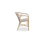 Sika-Design Madeleine Exterior sedia, Chevron avorio e cappuccino, vista 5