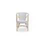 Sika-Design Madeleine Exterior Stuhl, Weiß mit Cappuccino-Punkt, Ansicht 4