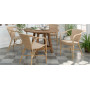 Sika-Design Madeleine Exterior stol, Naravna, ambient 2