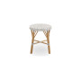 Sika-Design Simone Exterior Hocker, Weiß mit Cappuccino-Punkt, Ansicht 2