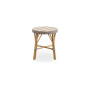 Sika-Design Simone Exterior Hocker, Gestreift Elfenbein & Cappuccino, Ansicht 2
