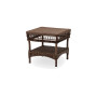 Sika-Design Susy Exterior side table, Brown (ALU)