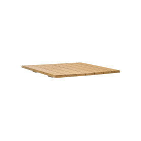 Sika-Design table top 70 x 70 cm, teak
