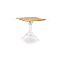 Sika-Design piano del tavolo 70 x 70 cm, teak, vista 5