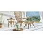 Sika-Design Tony Exterior pomoćni stolić, Antik (ALU), ambijent