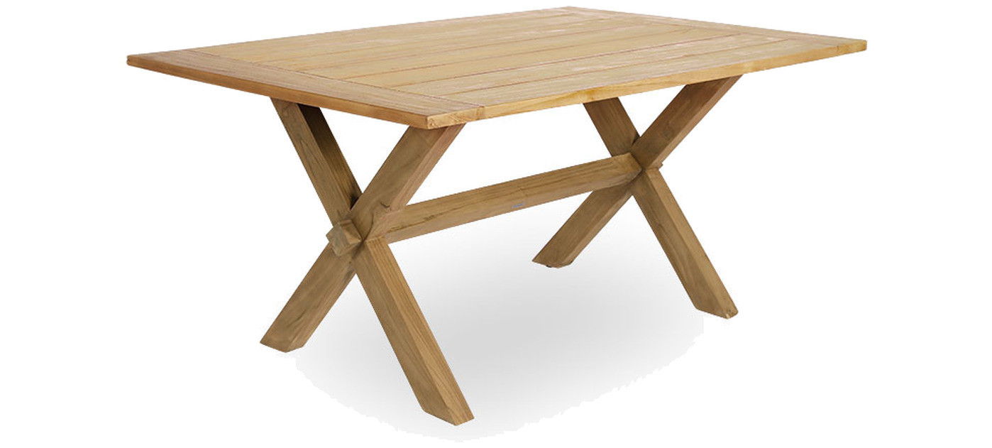 Sika-Design Colonial Exterior tavolo da pranzo, 100 x 160 cm