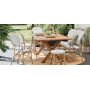 Sika-Design Colonial Exterior blagovaonski stol, 100 x 160 cm, ambijent 2