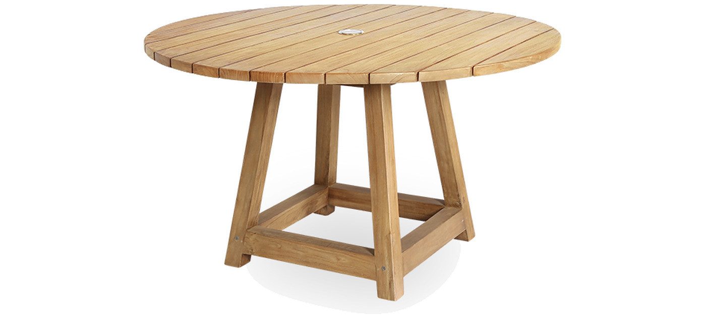 Sika-Design George Exterior jedilna miza, Ø 120 cm