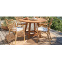 Sika-Design George Exterior Esstisch, Ø 120 cm, Ambiente 2
