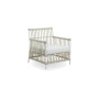 Sika-Design Caroline Exterior fotelj, Golobje bela (ALU)