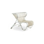 Sika-Design Fox Exterior lounge chair, Dove white (ALU)