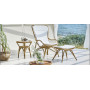 Sika-Design Monet Exterior lounge chair, Antique (ALU), ambient 2