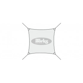 Ingenua Quadratisches Segel, 3 x 3 m Ingenua Kvadratno jadro, 3 x 3 m, Premium