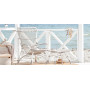 Sika-Design Monet Exterior Loungesessel, Taubenweiß (ALU), Ambiente 2