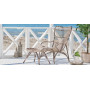 Sika-Design Monet Exterior Loungesessel, Moccaccino (ALU), Ambiente