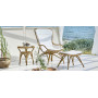 Sika-Design Monet Exterior footstool, Antique (ALU), ambient 3