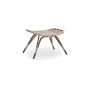 Sika-Design Monet Exterior tabure za noge, Moccaccino (ALU)