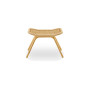 Sika-Design Monet Exterior tabure za noge, Prirodna (ALU), pogled 3