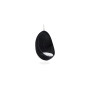 Sika-Design Hanging Egg Exterior hanging chair, Core weave black