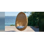 Sika-Design Hanging Egg Exterior Hängesessel, Core-Geflecht Natur, Ambiente 3