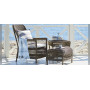 Sika-Design Dawn Exterior Loungesessel, Antik (ALU), Ambiente
