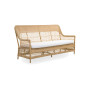 Sika-Design Dawn Exterior 3-Sitzer-Sofa, Natur (ALU)