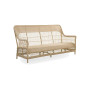 Sika-Design Dawn Exterior 3-seater sofa, Natural (ALU), view 4