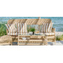 Sika-Design Dawn Exterior trosjed, Prirodna (ALU), ambijent
