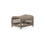 Sika-Design Dawn Exterior footstool, Antique (ALU)