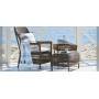 Sika-Design Dawn Exterior tabure za noge, Antik (ALU), ambijent