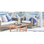 Sika-Design Carrie Exterior Loungesessel, Antik (ALU), Ambiente