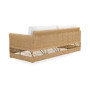 Sika-Design Carrie Exterior 3-seater sofa, Natural (ALU), view 4