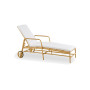 Sika-Design Josephine Exterior Sonnenliege, Natur (ALU)